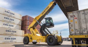 NEW SECOND RAIL CONTAINER HANDLING OPTIONS FROM HYSTER