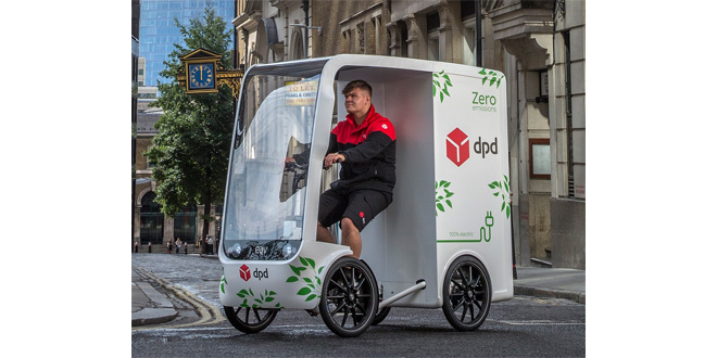 DPD takes delivery of another EV first with launch of unique cargo bike Materials Handling World News