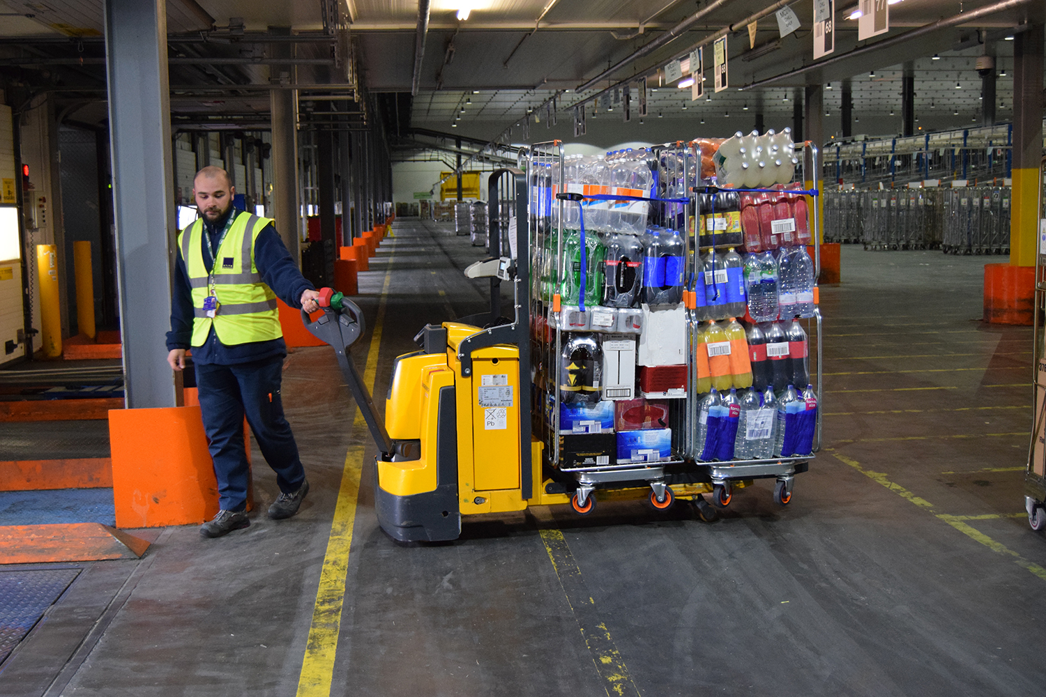 Industry-first test to boost pallet and stacker truck safety