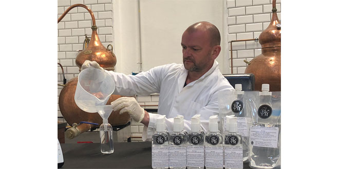 LEYBURN DISTILLERY RAMPS UP ALCOHOL HAND RUB PRODUCTION