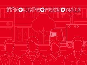 PROUDPROFESSIONALS RELAUNCH POWERS UP INDUSTRY PRIDE LOGO