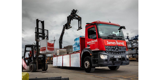 Safety focused James Burrell builds towards FORS Silver with new-generation Mercedes-Benz Arocs