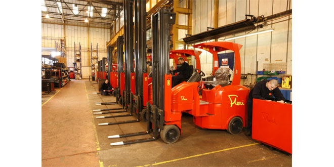 Narrow Aisle leads the green revolution by ending production of LP Gas-powered lift trucks