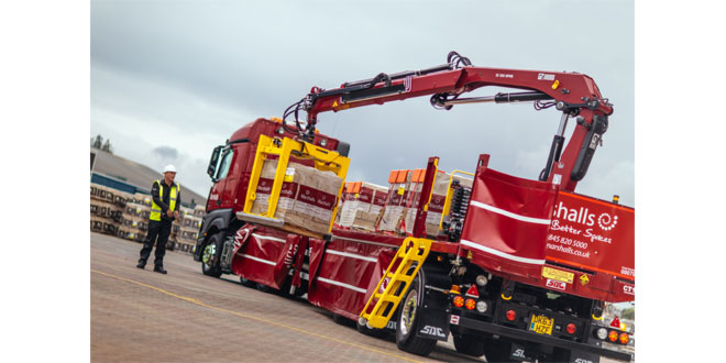 Hiab to supply UK’s Marshall with 108 new HIAB loader cranes