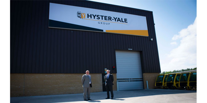 Hyster-Yale Group celebrates 40 years of manufacturing in Northern Ireland as plant expands