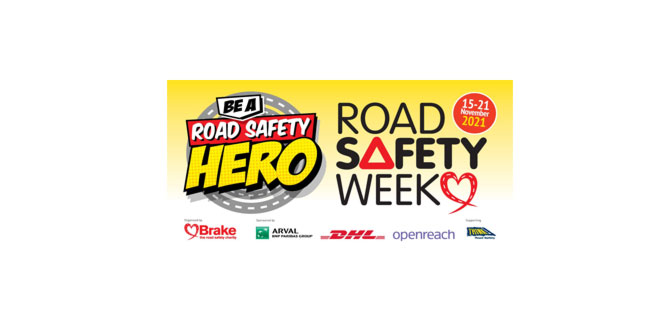 ROAD SAFETY HEROES announced as the theme for Road Safety Week 2021