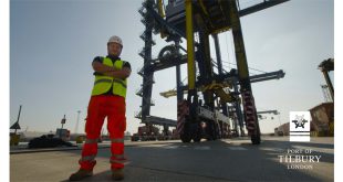 The Port of Tilbury’s video reveals what it’s like to be a straddle carrier driver