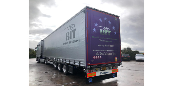 Events transporter Bath International Transport goes post-pandemic with Mega solution from Krone