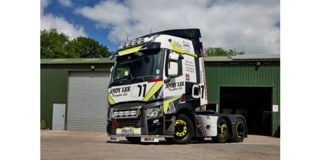 U.K.’s first Renault Trucks T01 Racing Special for Andy Lee Transport