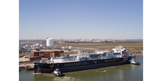 World`s largest Ethane Carrier named `Pacific INEOS Belstaff` at ceremony in Texas