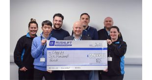 Rushlift steps-up to charity challenge