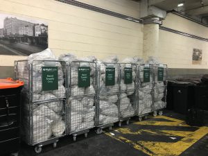 Hassle-free closed-loop recycling service for hand towels