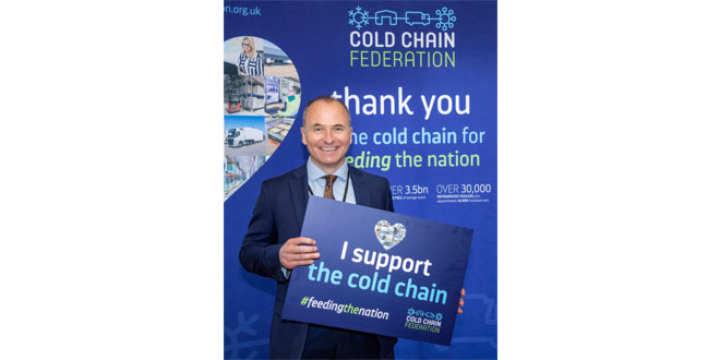 Samworth Brothers Supply Chain MD is new Vice President of Cold Chain Federation