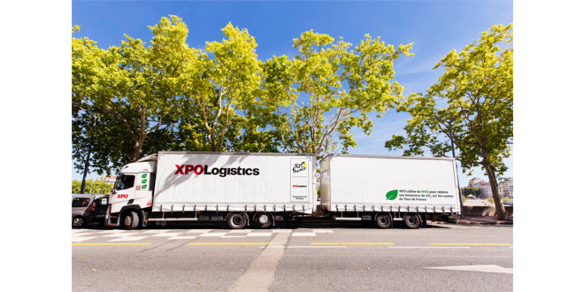 XPO Logistics expands use of sustainable biofuel at the Tour de France
