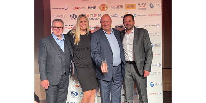 Palletline voted Pallet Network of the Year at the Multimodal Awards 2022