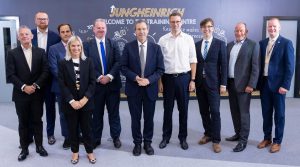 First of any German ambassadors to visit Jungheinrich UK