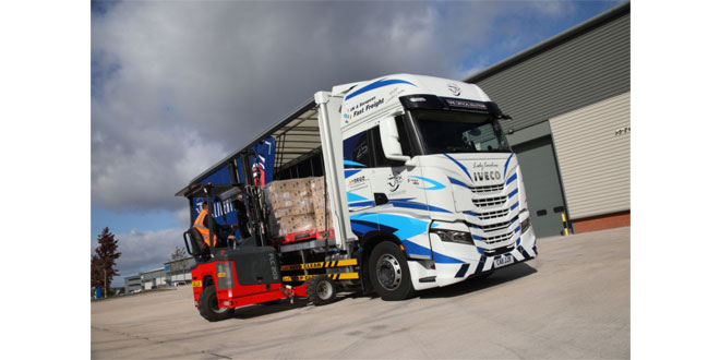 Striking new IVECO S-WAY rigid provides flexibility to JJX Logistics ...