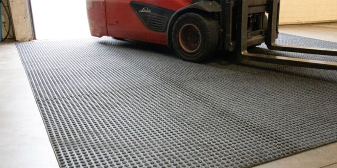 improve Warehouse Safety with Forklift Truck Mats