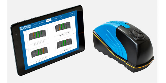 Tyre management boost as AES UK (Automotive Equipment Solutions) handheld scanner comes to the UK