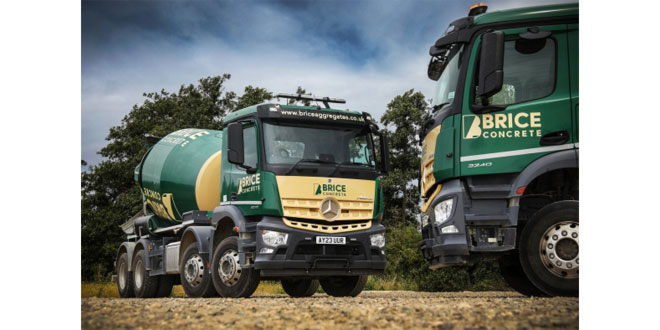 Brice builds for the future with Mercedes-Benz Arocs