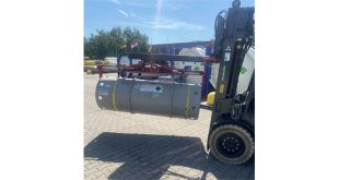 Bespoke gas cylinder attachment provides safe and secure handling at A-Gas