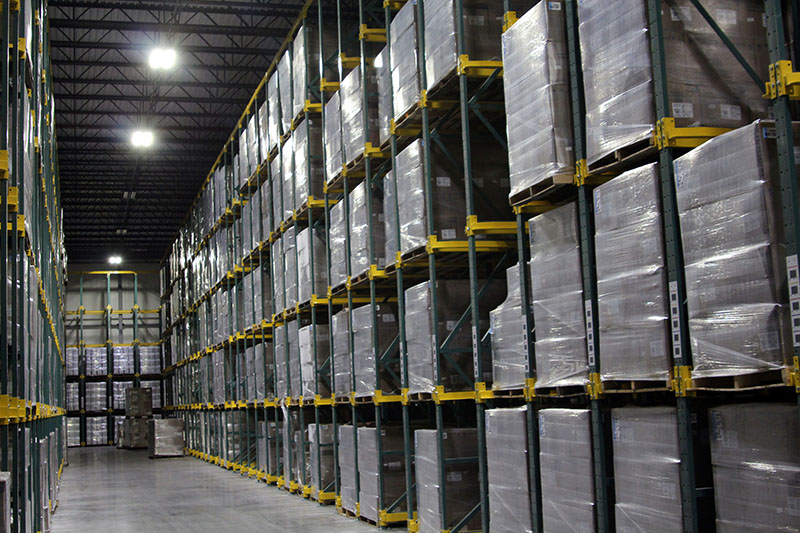 A solution is pace efficient racking systems along with advanced technology like pallet shuttles