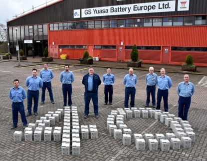 GS Yuasa celebrate 40 years of battery production in South Wales
