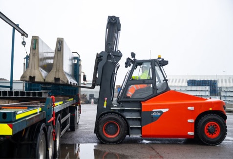 Linde Materials Handling launches new electric 10 to 18-tonne forklift range
