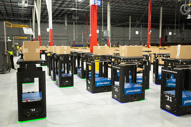 Robots have liberated people from the strenuous work of moving parcels around the warehouse.