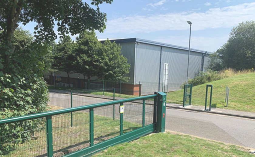 The business park is home to various businesses and warehousing facilities