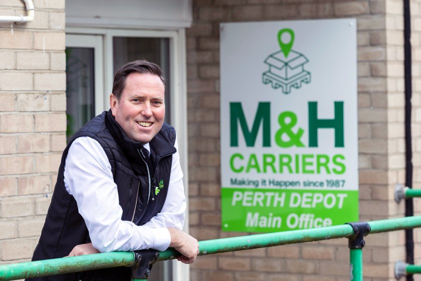 M&H Carriers has opened a new delivery warehouse in Perth, Scotland