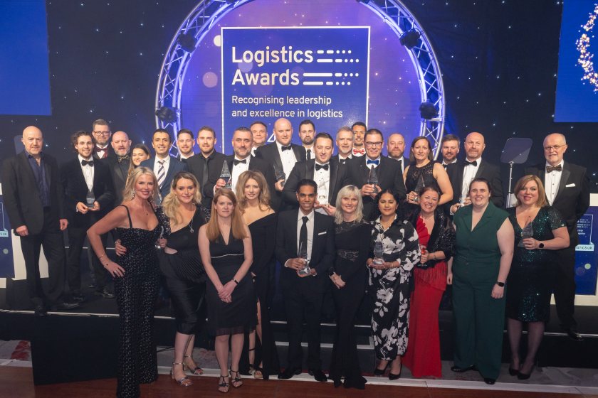 The event celebrated the companies and individuals that have made a big contribution to UK logistics