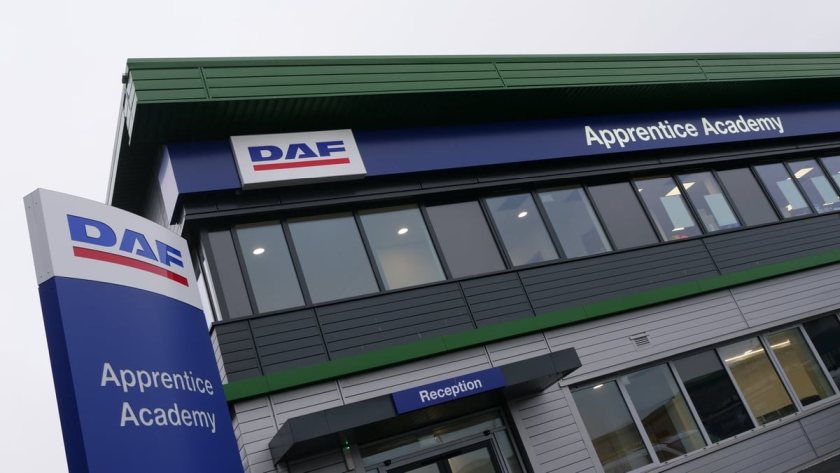 The DAF Apprentice Academy will deliver training for apprentices from across the DAF Dealer network