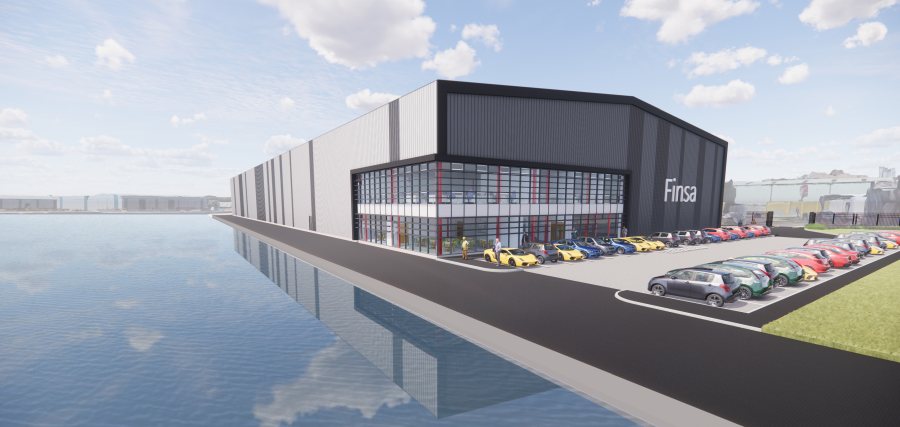 Construction of the 340,000 square foot quayside facility will begin later this year