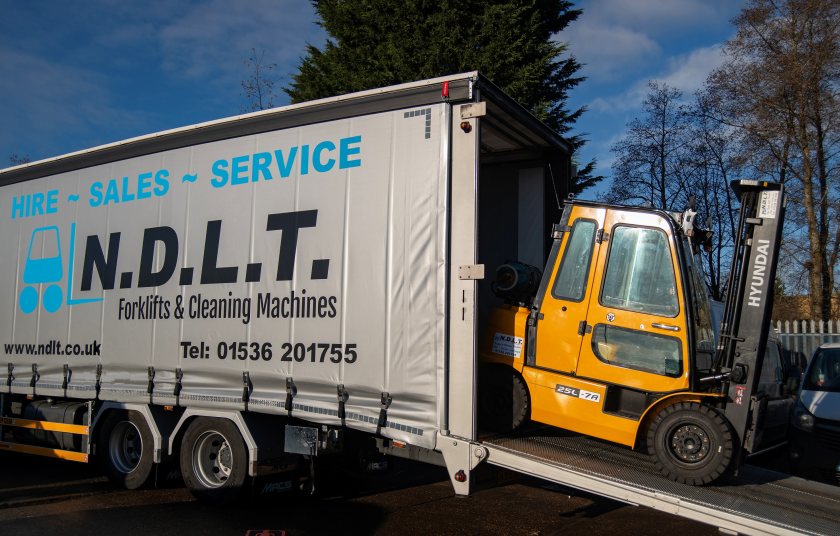 NDLT operates a rental fleet of more than 150 forklifts and services around 250 others