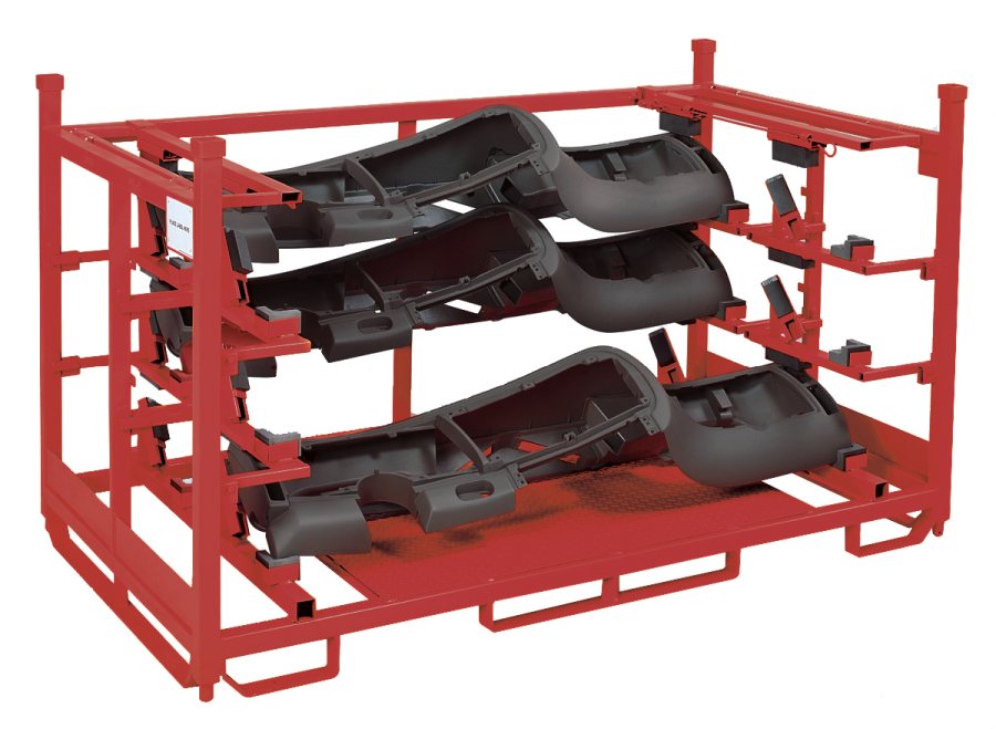 A portable rack offers a versatile and cost-effective storage solution